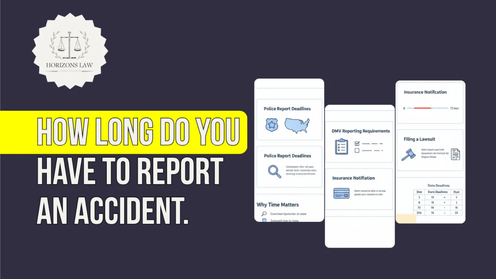 How Long Do You Have to Report an Accident.