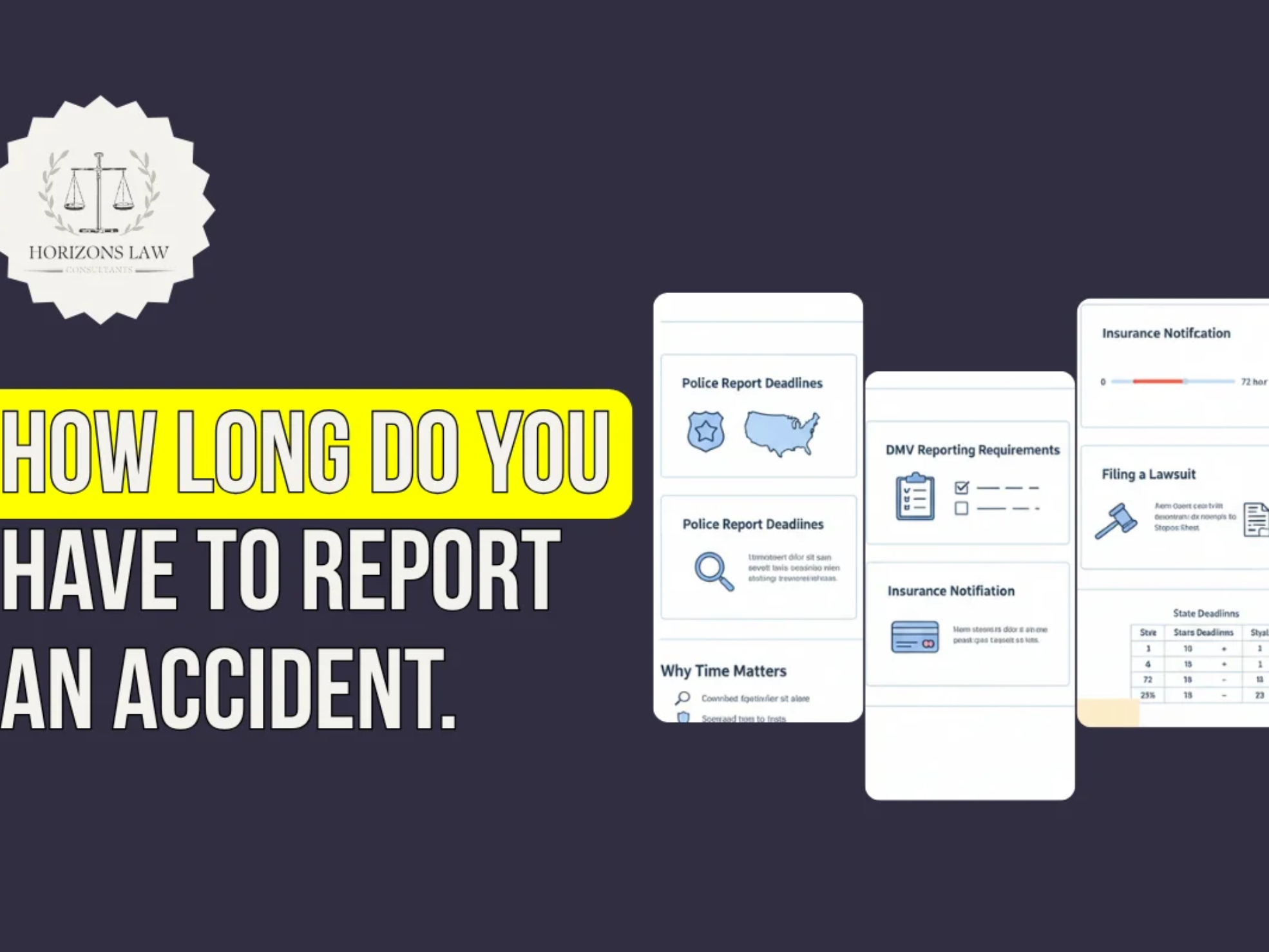 How Long Do You Have to Report an Accident.