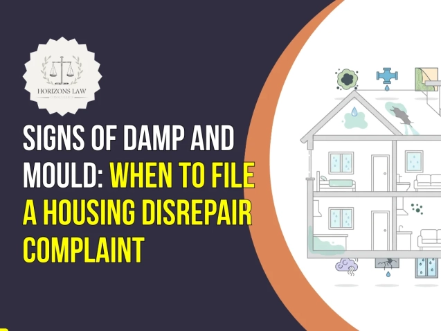 Signs of Damp and Mould When to File a Housing Disrepair Complaint