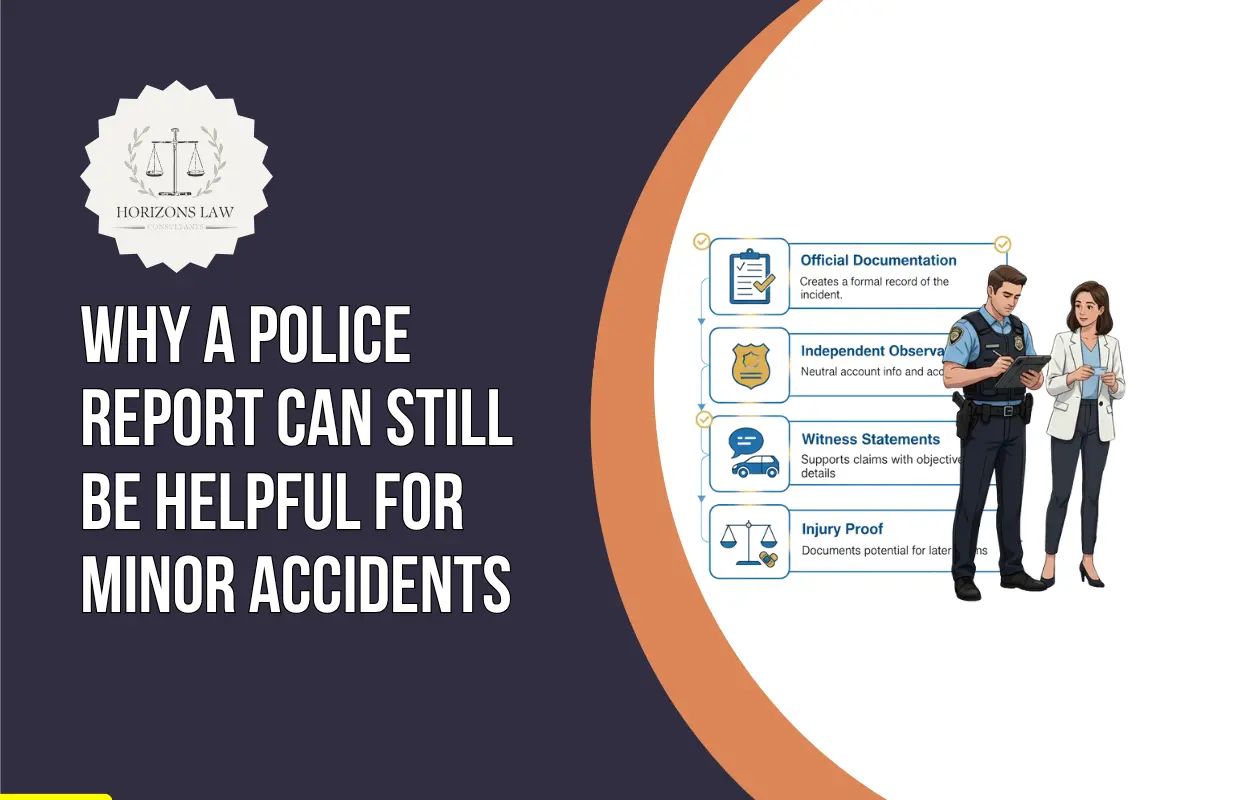 Why a police report can still be helpful for minor accidents