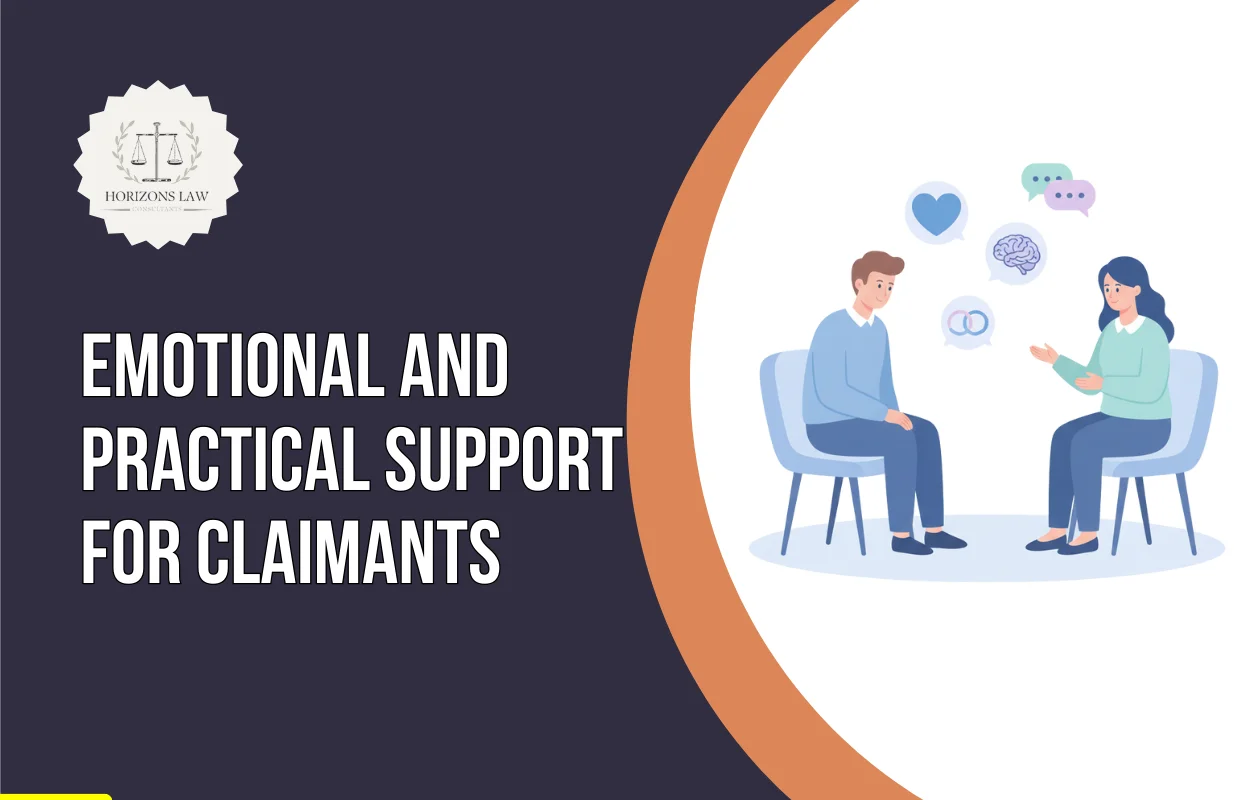 Emotional and Practical Support for Claimants