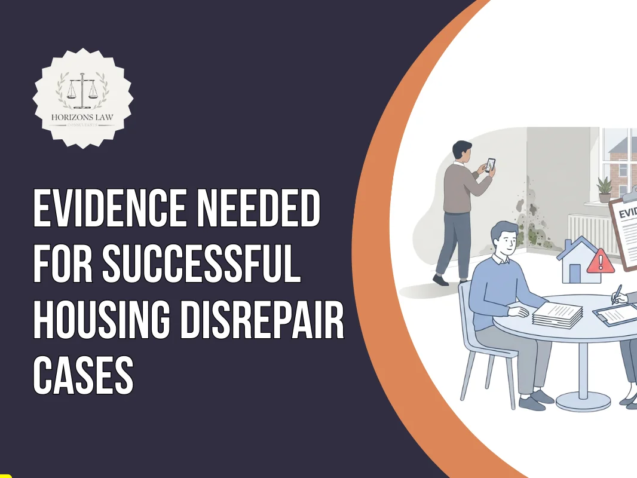 Evidence Needed for Successful Housing Disrepair Cases