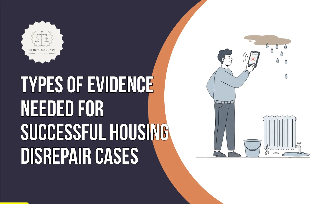 Types of Evidence Needed for Successful Housing Disrepair Cases