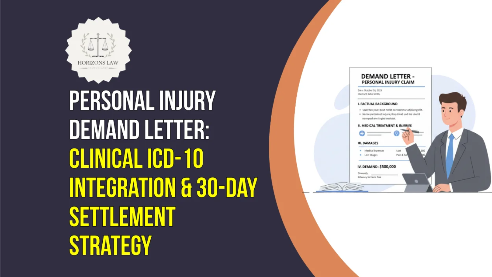 Personal Injury Demand Letter Clinical ICD-10 Integration & 30-Day Settlement Strategy